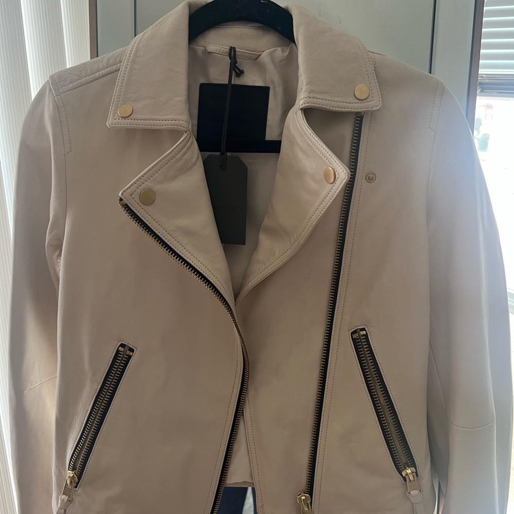All Saints leather jacket - brand new